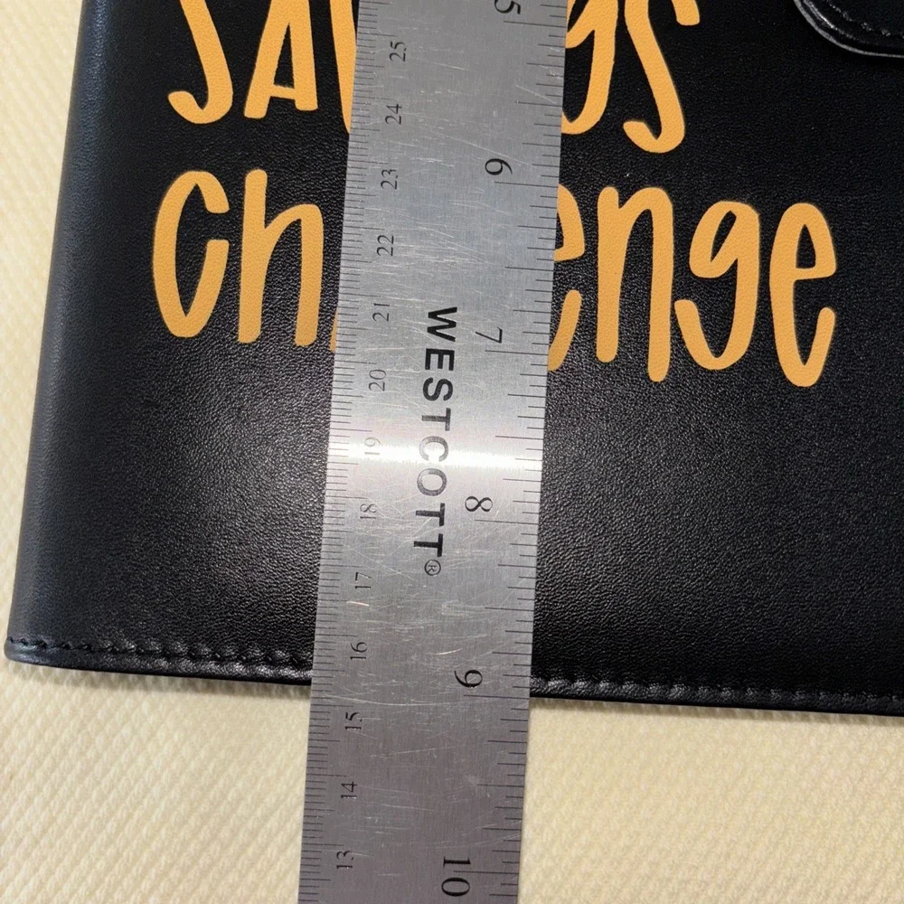 Money‎ Saving Binder 25 Card Sleeves 1-100 with Cash Envelopes Budget Planner